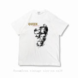 Rock Star T Shirt Printed T-shirt Short Sleeve Loose Cotton Heavy round Neck
