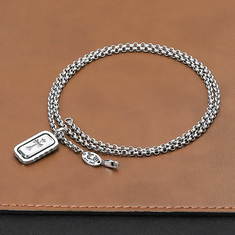 Chrome Heart Necklace Pendant