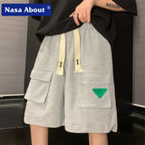 Nasa Shorts Men's Summer Fashion Brand Student Loose