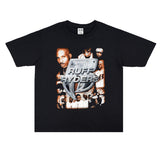 Rock Star T Shirt Printed T-shirt Loose Heavy Short Sleeve