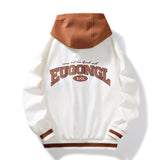 Nasa Jacket Men's Spring and Autumn Hooded Casual Loose Trendy Men's Jacket