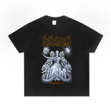 Rock Star T Shirt Behemoth Dark Metal Behemoth Rock Band Printed T-shirt Men and Women