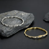 Zircon necklace long copper inlaid zircon bracelet