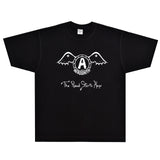 Rock Star T Shirt Aerosmith the Road Startshear T-shirt Rock Band American Loose Short Sleeve