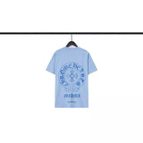 CHH Chrome Heart T Shirts Chrome Hearts Sanskrit Horseshoe Pattern Short Sleeve T-Shirt