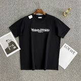Tommy T Shirts Magila Short Sleeve Embroidery Simple Ripped