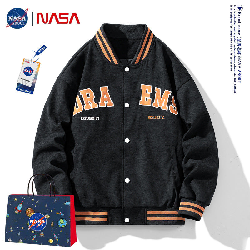 Nasa Jacket Men's Coat Spring and Autumn Loose