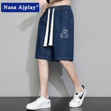 Nasa Shorts Cowboy Shorts for Men Summer Trendy