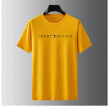 Tommy T Shirts Printed T-shirt Summer Casual Pure Cotton