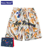 Nasa Shorts Summer Casual Sports Pants Loose