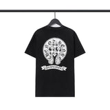 CHH Chrome Heart T Shirts Sanskrit Horseshoe Pattern Short Sleeve T-Shirt