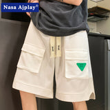Nasa Shorts Men's Summer Fashion Brand Student Loose