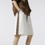 Nasa Shorts Casual Shorts Men's Summer Thin Fashion Brand Trendy Loose