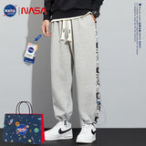Nasa Sweatpants Sports Pants Men's Spring and Summer Loose Casual
