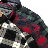 Tommy T Shirts Tommy Spring and Autumn Lattice Printed Fashion Long Sleeve