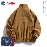 Nasa Jacket Coat Spring and Autumn Jacket Men and Women Baggy Casual Jacket