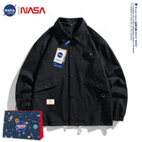 Nasa Jacket Men's Spring and Autumn Loose Fashion Brand Workwear Jacket