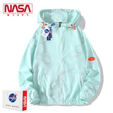Nasa Sun Protection Shirt Summer Men and Women Sun Protection Clothing Fashion Brand