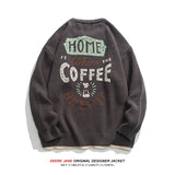 Men Sweater Autumn and Winter Sweater Men's round Neck Sweater Sweater