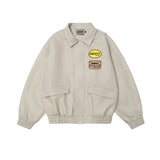 Unisex Baseball Jersey PU Leather Jacket Baseball Jacket