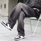 Unisex Jeans Spring Autumn Winter Trendy Brand Straight Loose