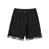 Nasa Shorts Denim Shorts Men's Summer Fashion Brand Loose