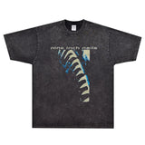 Rock Star T Shirt Nine Inch Nails Pretty Hate Machine T-shirt Rock Band Loose Retro Short Sleeve