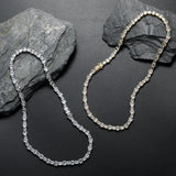 Zircon necklace square zircon tennis chain