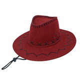 Walter White Fedora Western Cowboy Hat Men's Outdoor Sun Protection Sun Shade Retro Fedora Hat