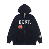 Gallery Dept Hoodie Loose Casual Cardigan Hoodie