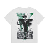 Vlone T Shirt Spring Summer Crew Neck Pullover Short Sleeve