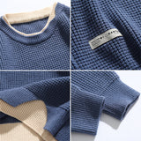 Men Sweater Autumn and Winter Sweater Men's Winter Loose All-Match Casual Sweater