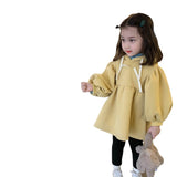 Girl Jacket Sweater Hooded Skirt