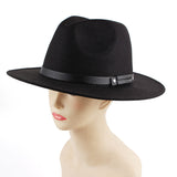 Walter White Fedora Autumn and Winter Men's and Women's Top Hat Wool-like Felt Hat British Gentleman Felt Hat