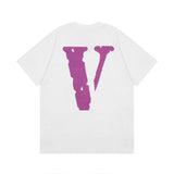 Vlone T Shirt Spring Summer Crew Neck Pullover Short Sleeve