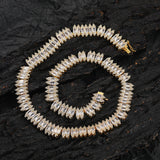 Zircon necklace zircon tennis chain