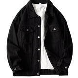 Unisex Baseball Jersey Vintage Denim Jacket