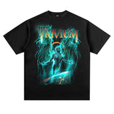 Rock Band T Shirt Short Sleeve T-shirt Loose European and American