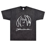 Rock Star T Shirt John Lennon Imagine T-shirt Rock Loose Style American Retro Short Sleeve