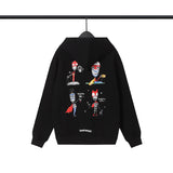 CHH Chrome Heart Hoodie Couple Villain Skull Cardigan Hooded Sweater Men