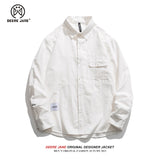 Men Long-Sleeve Shirt Men Spring Shirt Coat