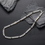 Zircon necklace devil's eye zircon tennis chain