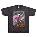 Rock Star T Shirt Black Sabbath T-shirt Rock Band American Print Vintage Short Sleeve