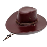 Walter White Fedora Western Cowboy Hat Men's Big Brim Jazz Outdoor Travel Sunshade