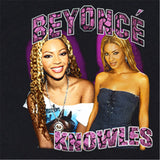 Rock Star T Shirt Beyonce Giselle Knowles Long Sleeve T-shirt Cotton Loose