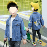 Boy Jacket Children's Clothing Boys' Denim Jacket Children's Denim Jacket Baby