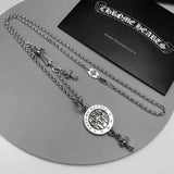 Chrome Heart Necklace Vintage Hip Hop Necklace