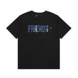 Vlone T Shirt Plaid Big V Letter