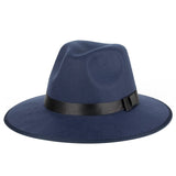 Walter White Hats Men's Women's Dress Hat Fedora Hat All-Match British Woolen Fall Winter Fashion Xu Wenqiang