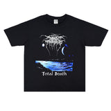 Rock Star T Shirt Darkthrone Rock Band T-shirt Short Sleeve Men and Women Loose Cotton